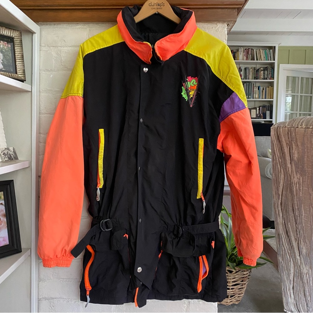 Vintage 80s/90s Retro K2 Degree Faster Temperature Control Ski Jacket Large